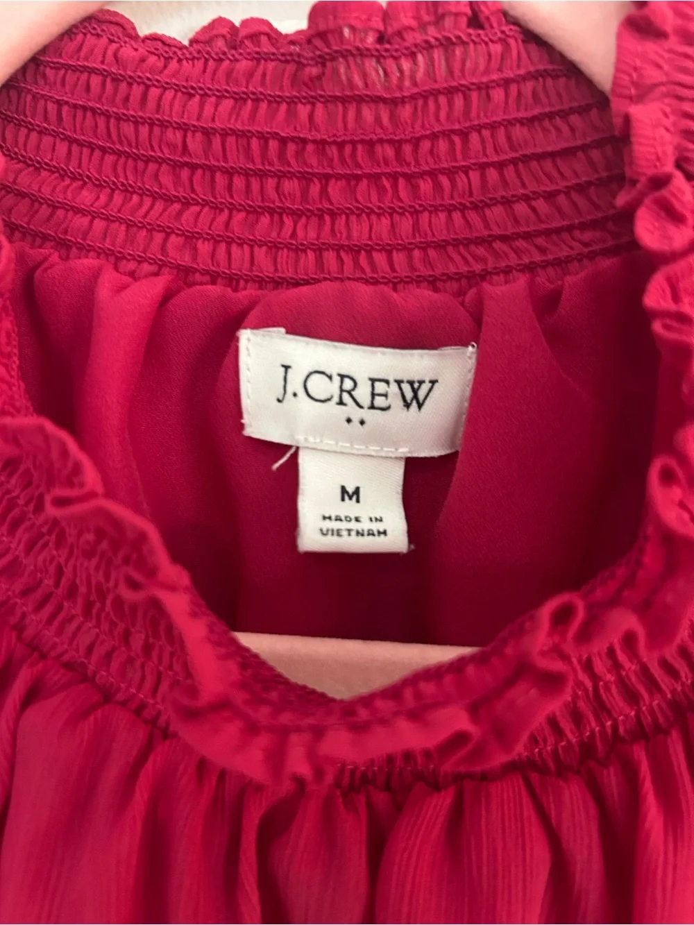 J. Crew crew raspberry